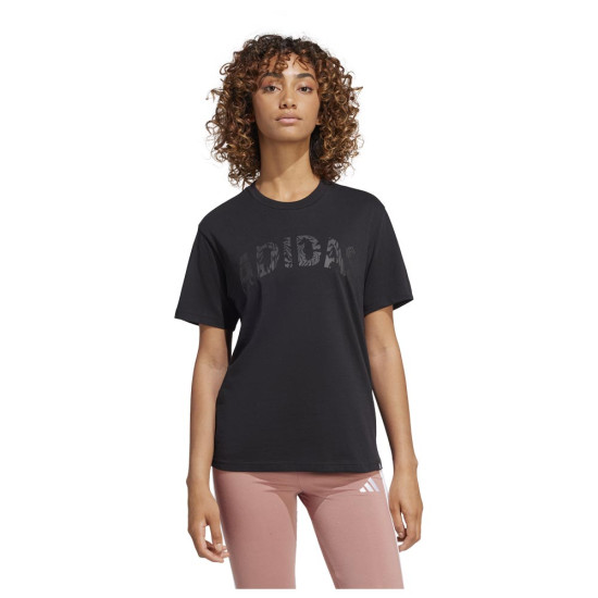 Adidas Γυναικεία κοντομάνικη μπλούζα Camo Graphic Tee